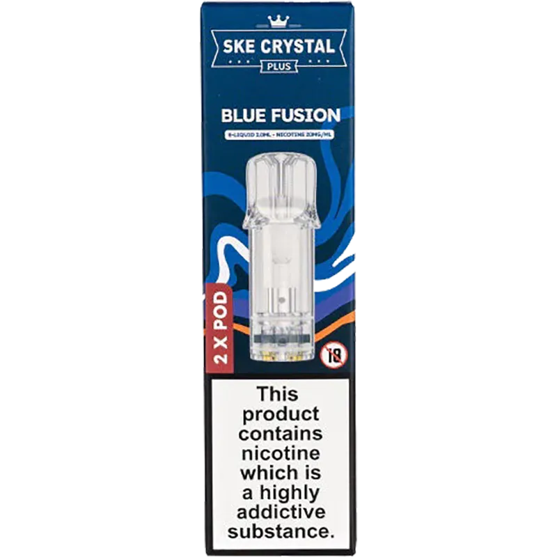 SKE Crystal Plus Blue Fusion Pods 2 Pack