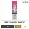 SKE Crystal Plus Cherry Strawberry Raspberry Pods 2 Pack