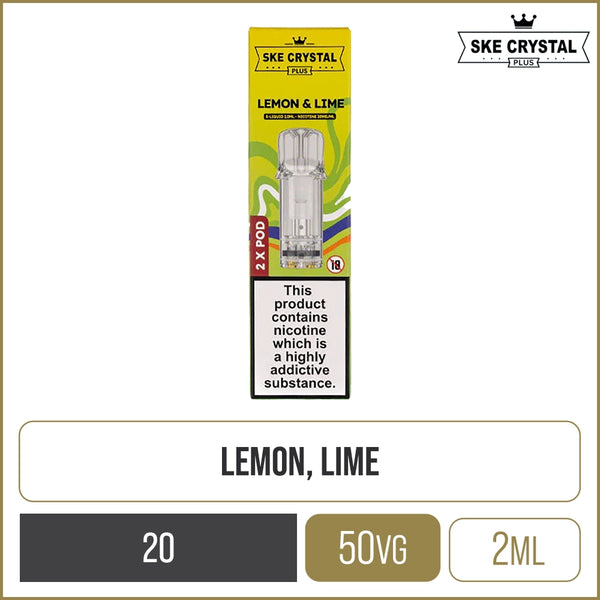 ske lemon and lime vape SKE Crystal CL6000 Big Puff Vape main image 0