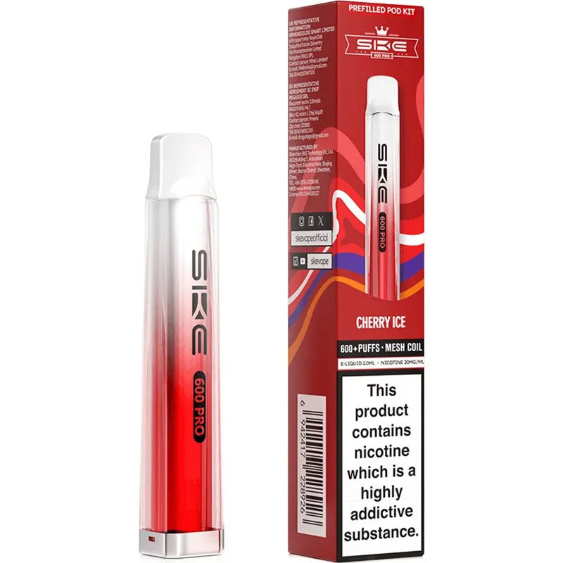 SKE Crystal Pro 600 Pod Vape Kit 2ml