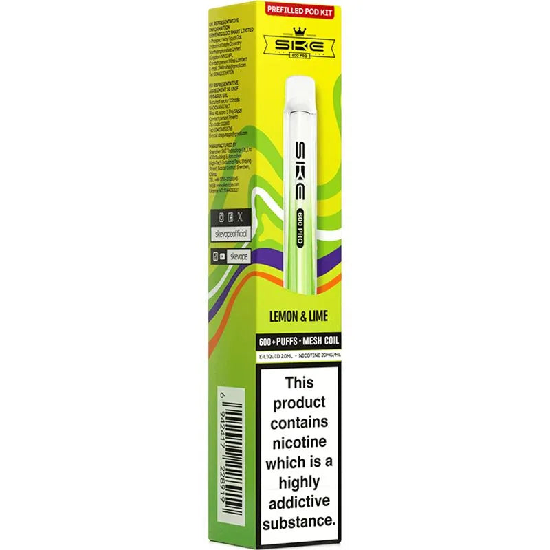 SKE Crystal Pro 600 Pod Vape Kit 2ml