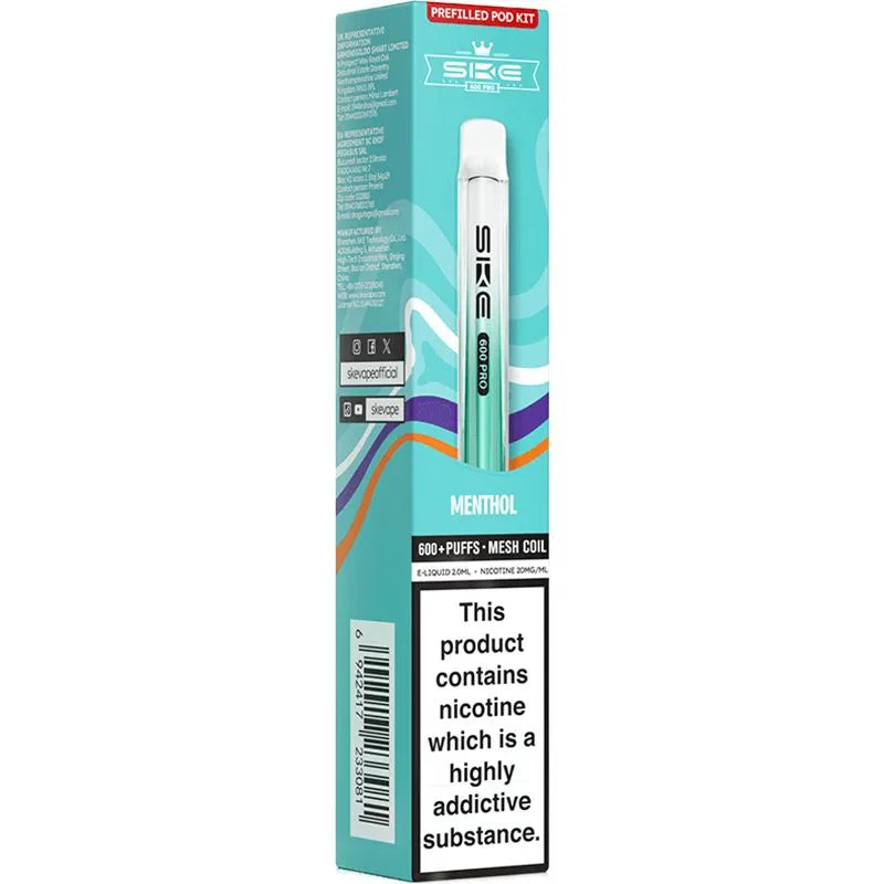 SKE Crystal Pro 600 Pod Vape Kit 2ml