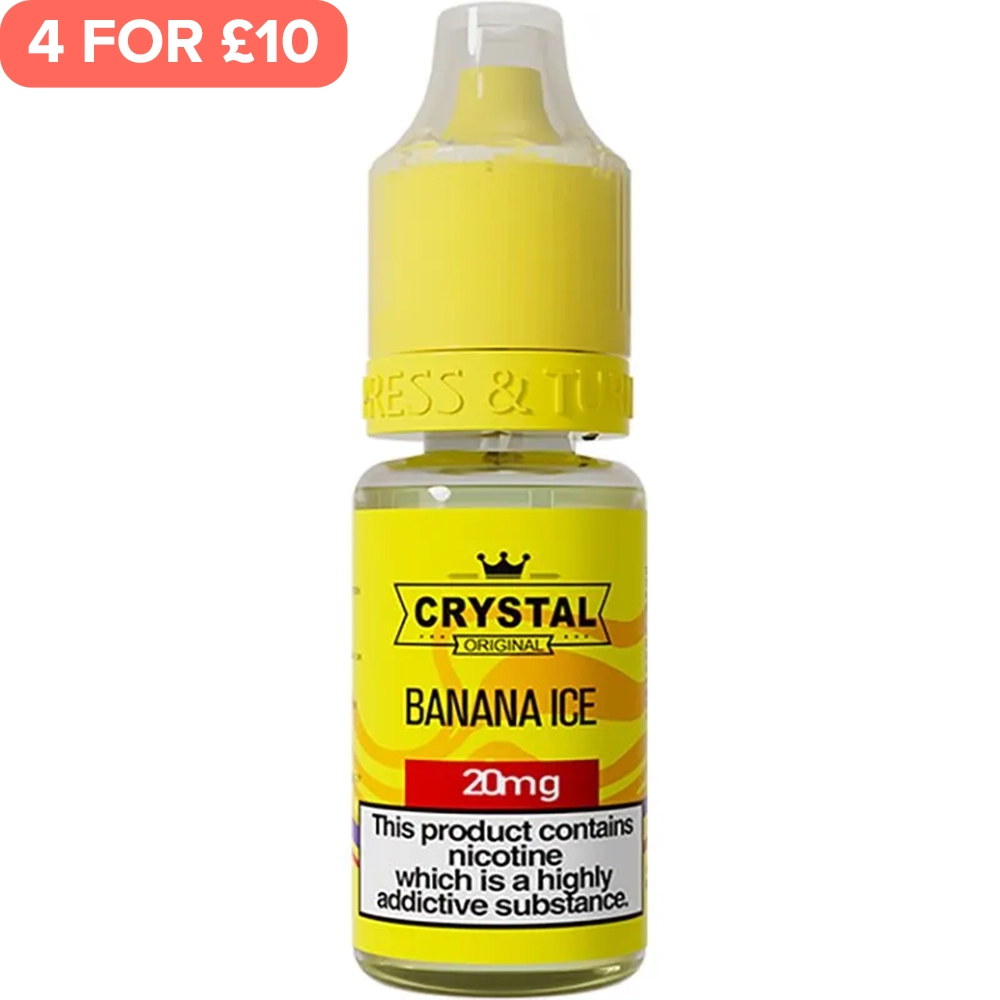 Banana Ice SKE Crystal Original Salts E-Liquid 10ml