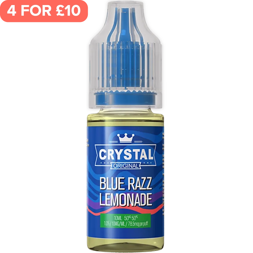 Blue Razz Lemonade SKE Crystal Original Salts E-Liquid 10ml