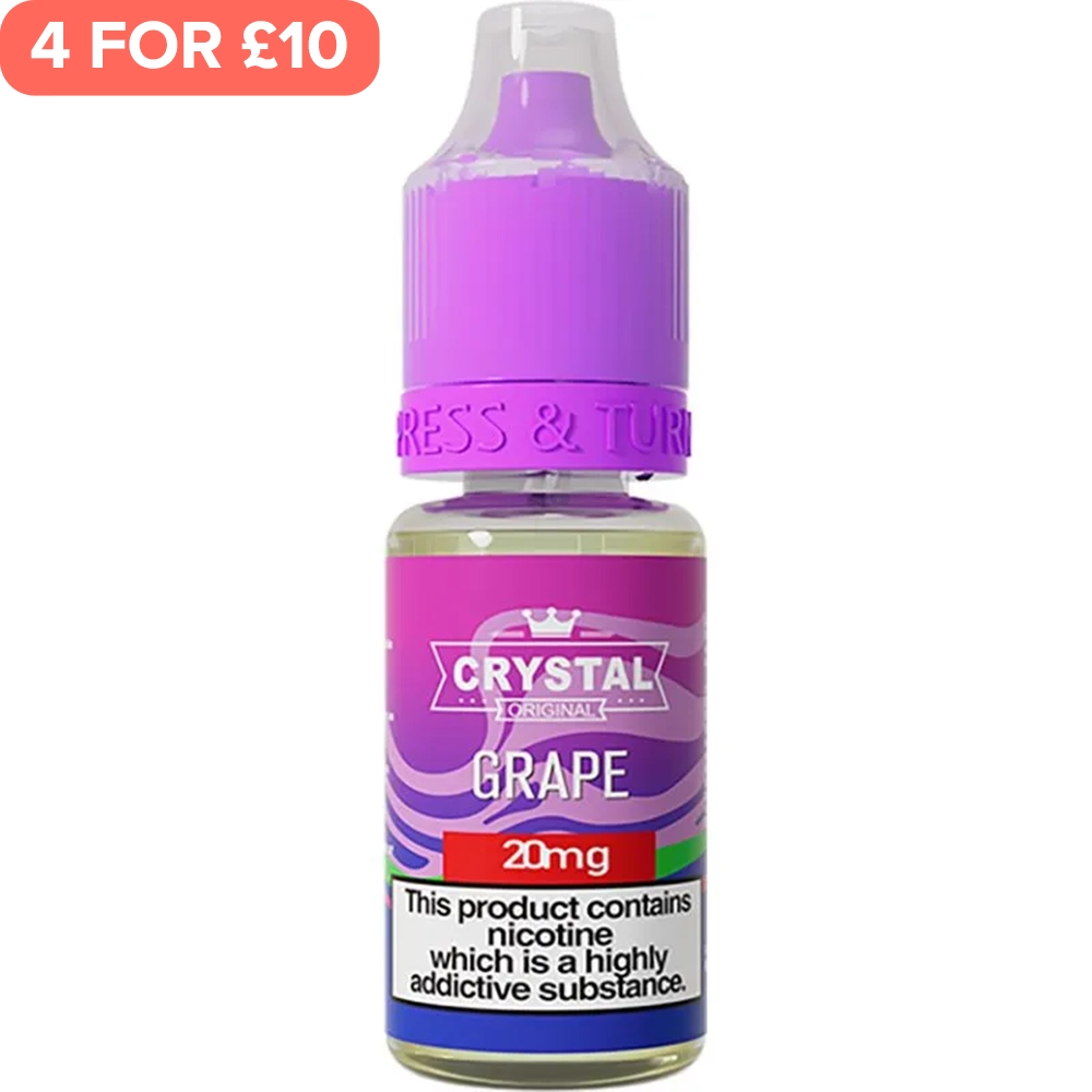 Grape SKE Crystal Original Salts E-Liquid 10ml