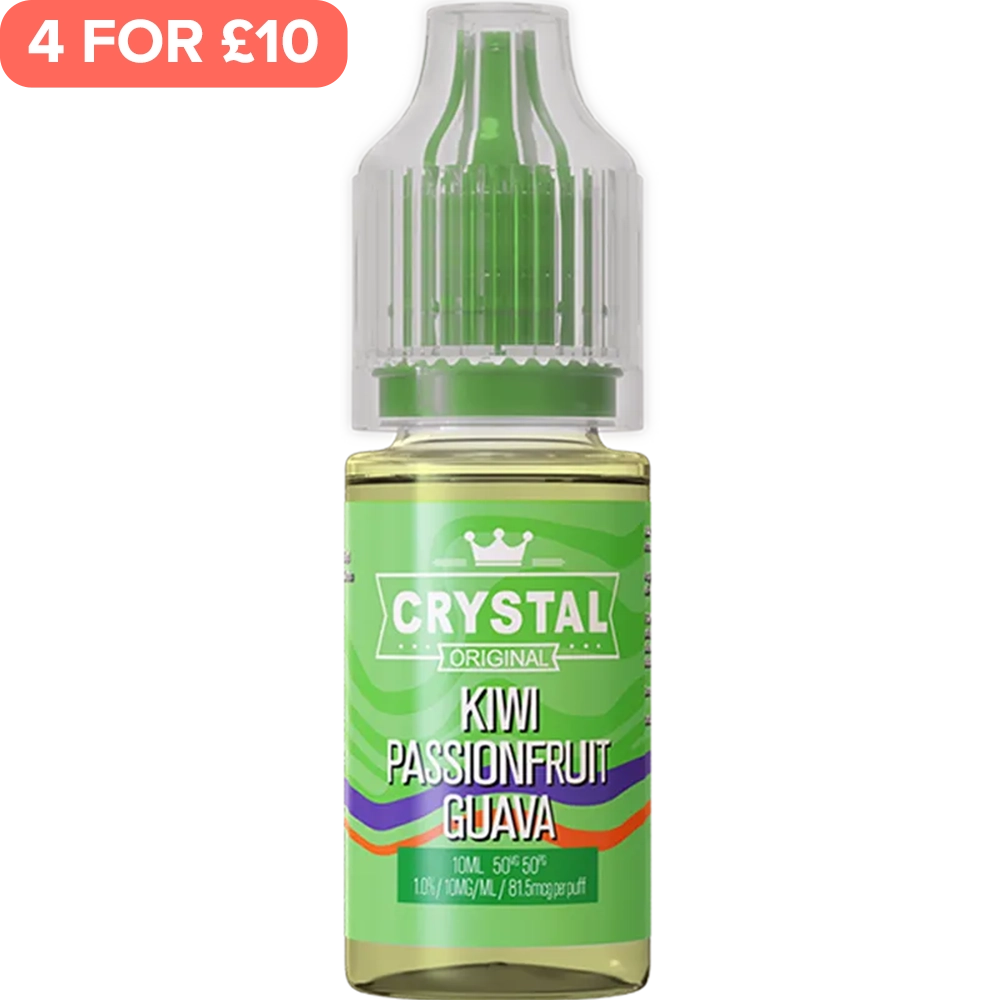 Kiwi Passionfruit Guava SKE Crystal Original Salts E-Liquid 10ml