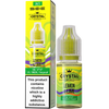 A SKE Crystal Salts lemon & lime flavoured e-liquid and box in a 10mg nicotine strength.