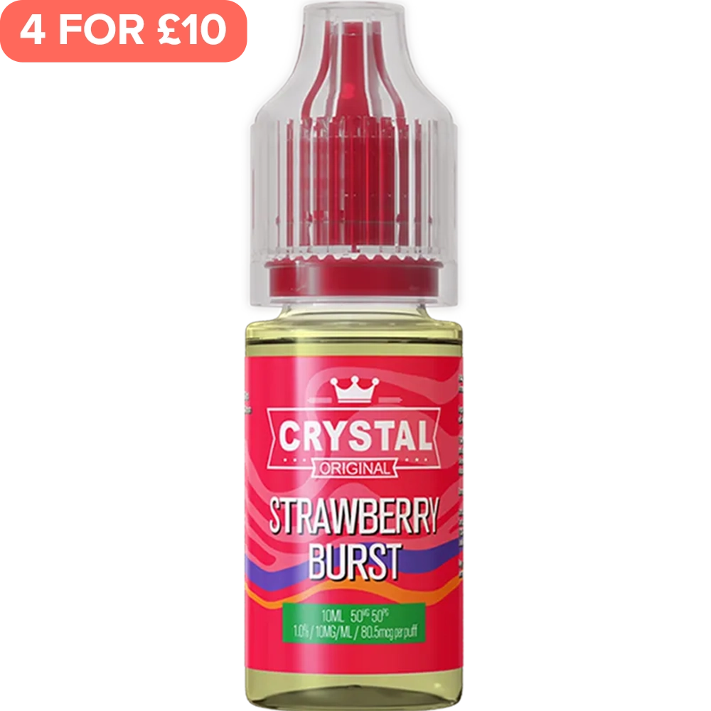 Strawberry Burst SKE Crystal Original Salts E-Liquid 10ml