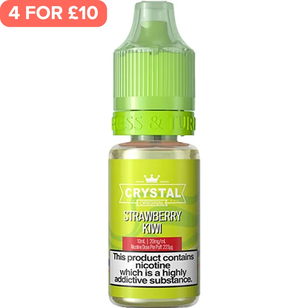 Strawberry Kiwi SKE Crystal Original Salts E-Liquid 10ml