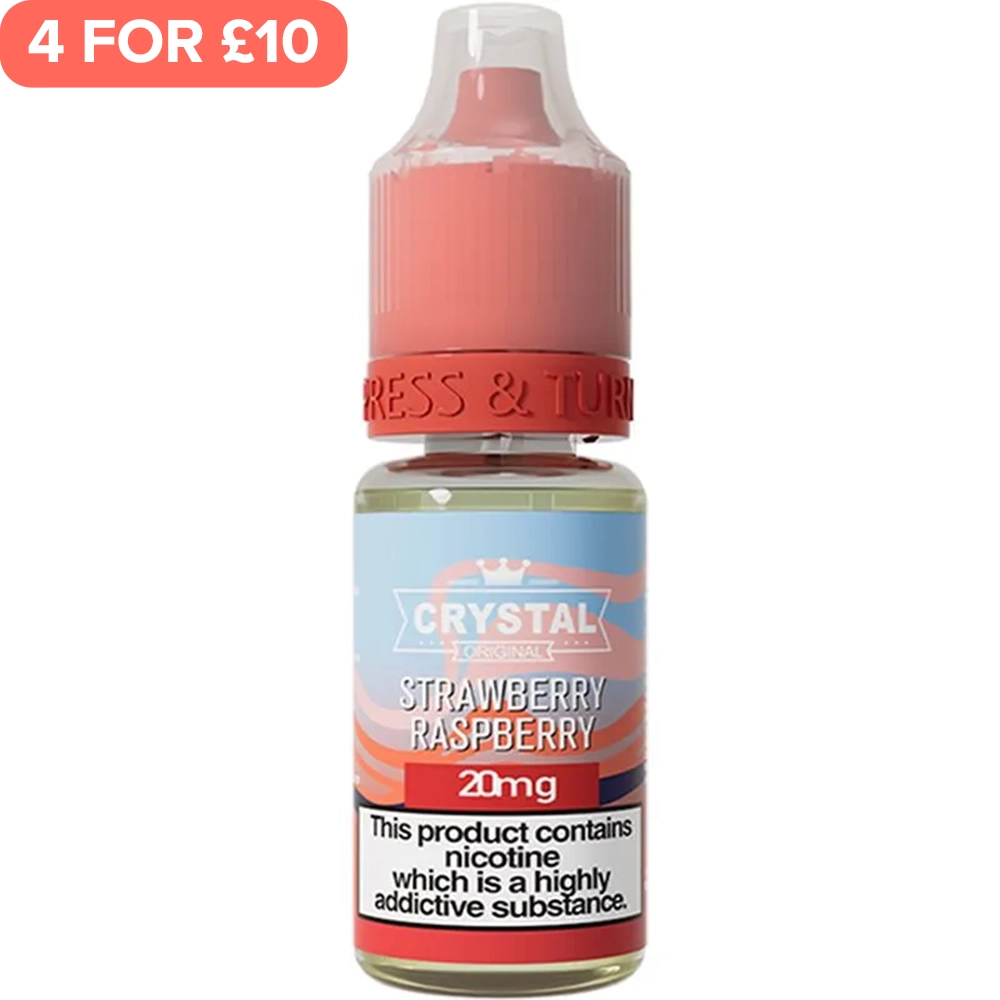 Strawberry Raspberry SKE Crystal Original Salts E-Liquid 10ml