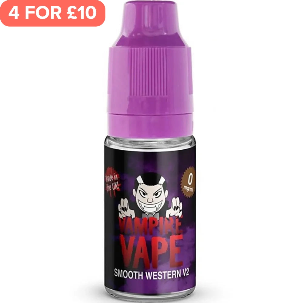Smooth Western Vampire Vape E-Liquid 10ml