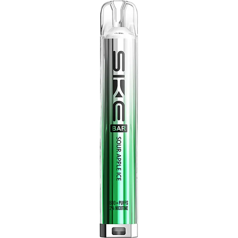 Sour Apple Ice SKE Crystal Bar Pod Vape Kit 2ml