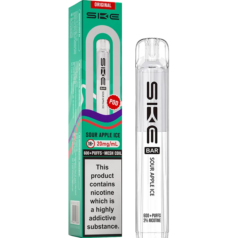 Sour Apple Ice SKE Crystal Bar Pod 2ml