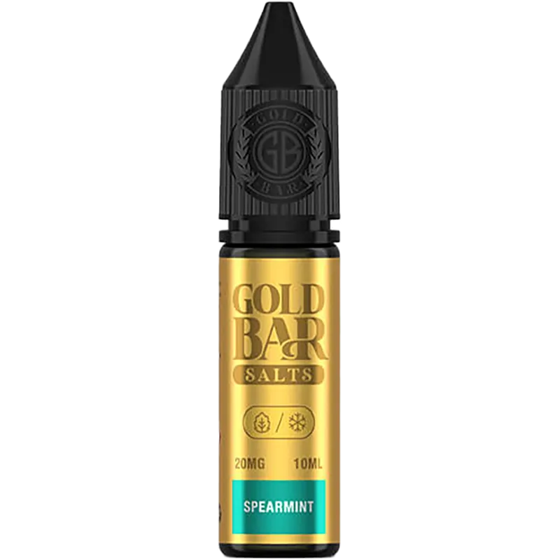 Spearmint Gold Bar Salts E-Liquid 10ml