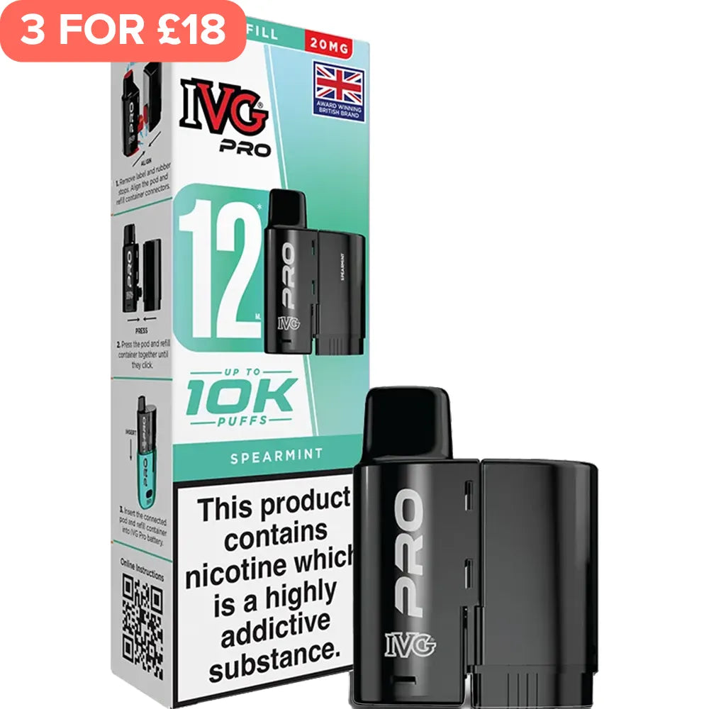 Spearmint IVG Pro Pod & Refill 12ml