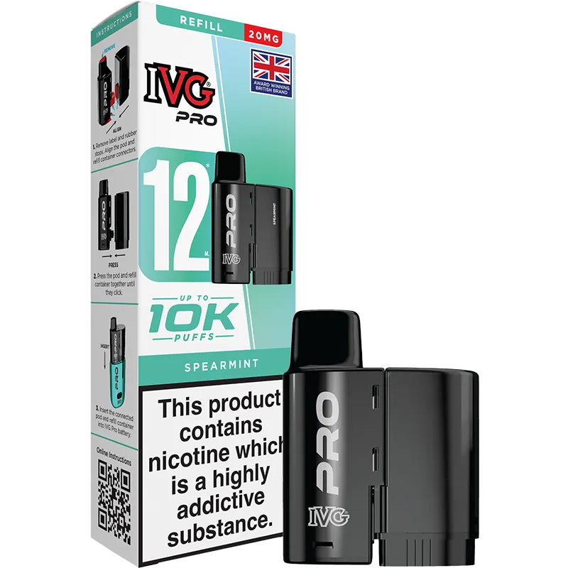 Spearmint IVG Pro Pod & Refill 12ml
