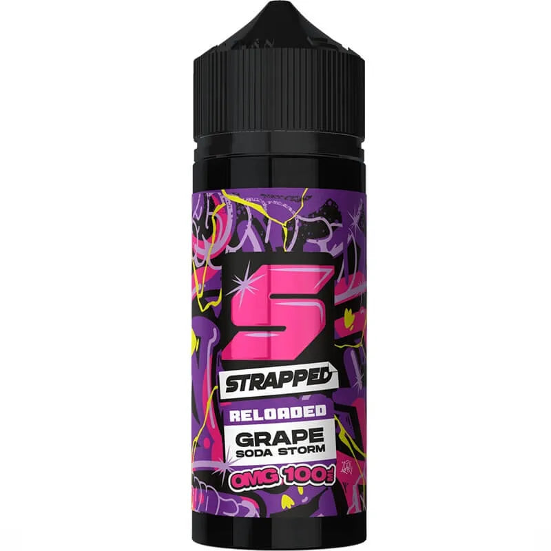 Strapped Reloaded Grape Soda Storm E-Liquid 100ml