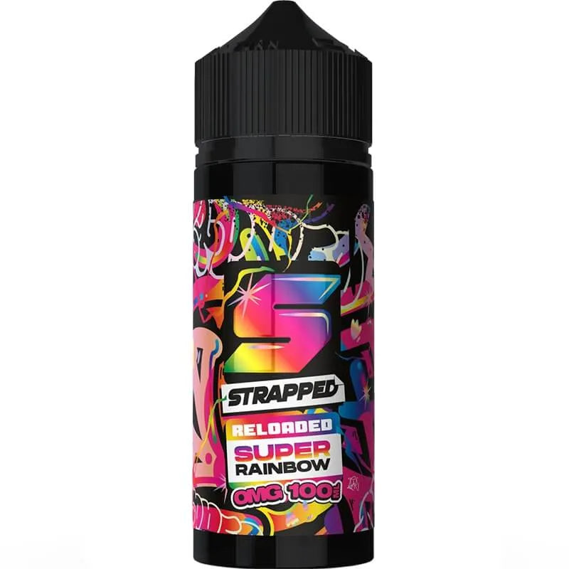 Strapped Reloaded Super Rainbow E-Liquid 100ml