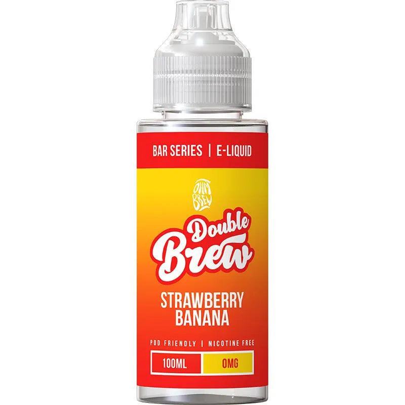 Strawberry Banana Double Brew E-Liquid 100ml