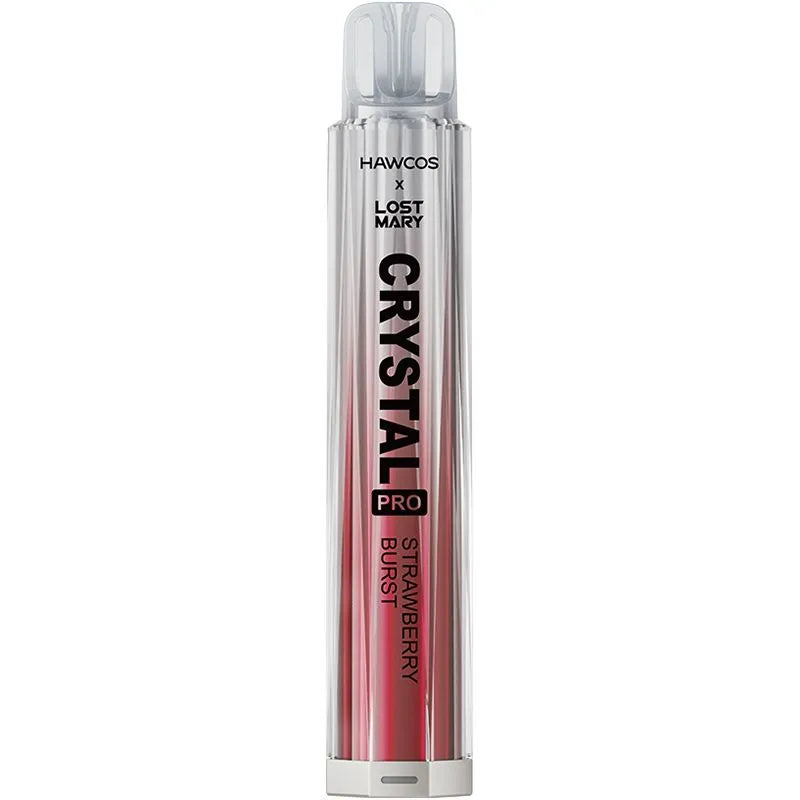 Strawberry Burst Hawcos x Lost Mary Crystal Pro Pod Vape Kit 2ml