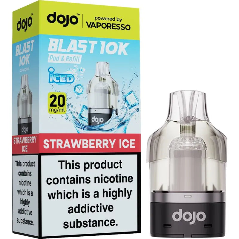 Strawberry Ice DOJO Blast 10K Pod & Refill 10ml