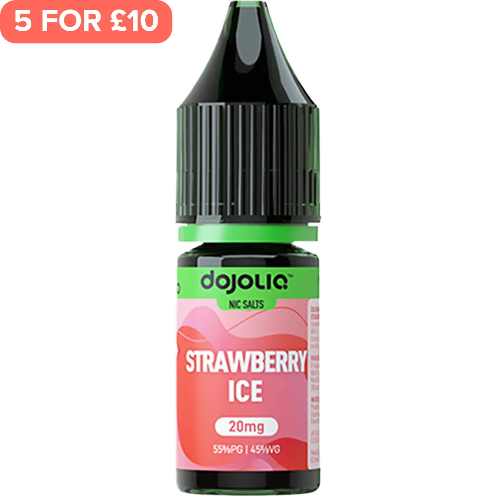 Strawberry Ice DOJOLIQ Nic Salts By Vaporesso E-Liquid 10ml