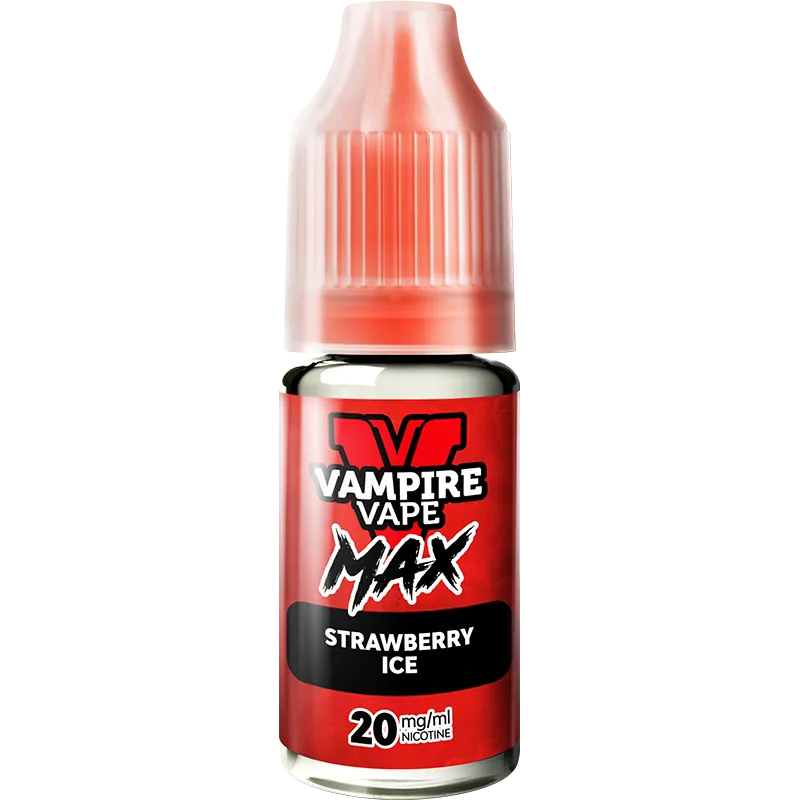 Strawberry Ice Vampire Vape Max E-Liquid 10ml