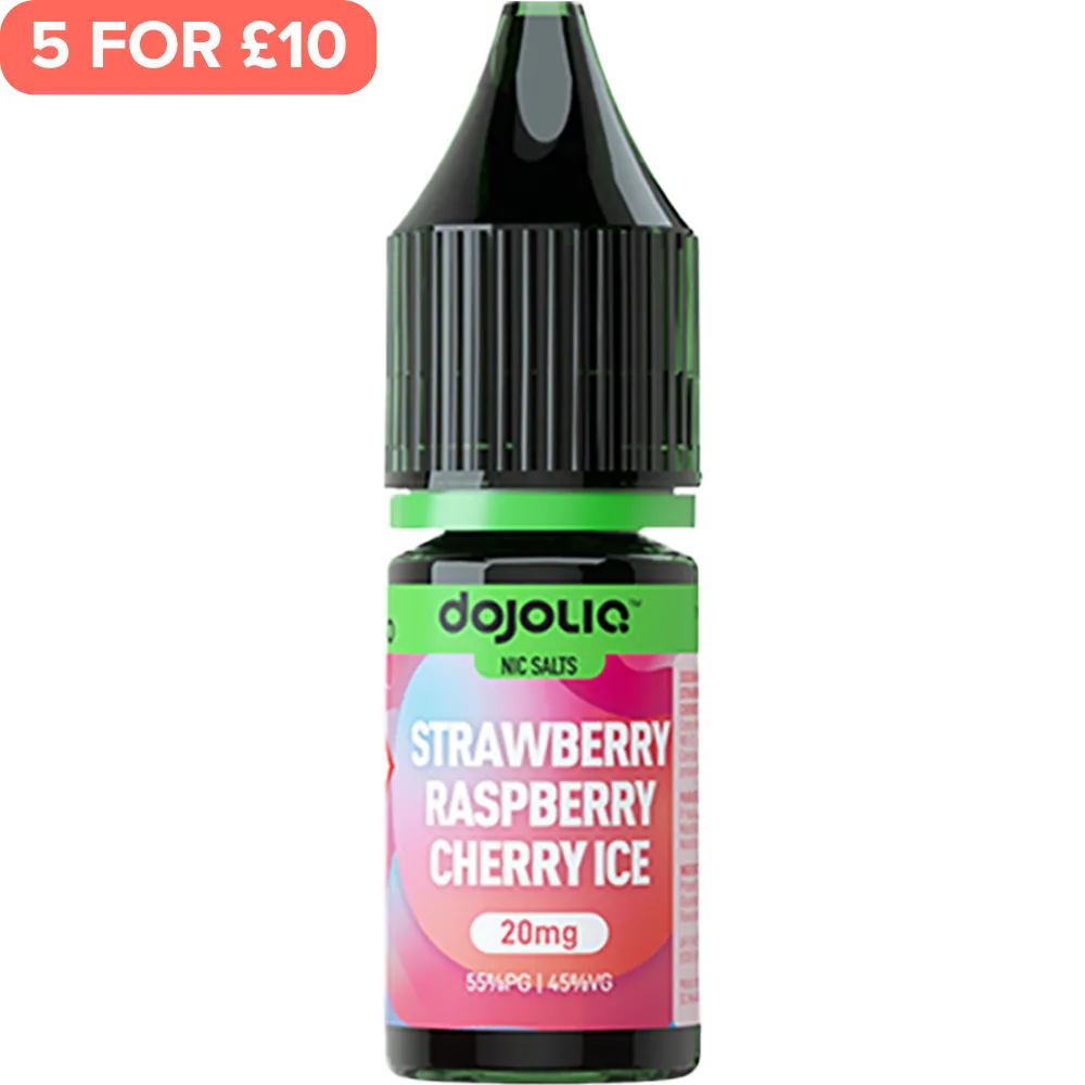 Strawberry Raspberry Cherry Ice DOJOLIQ Nic Salts By Vaporesso E-Liquid 10ml