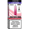 Strawberry Raspberry Cherry Ice Hawcos x Lost Mary Pro Max 7000 Pod Vape Kit 10ml