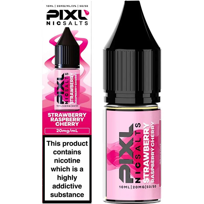 Strawberry Raspberry Cherry PIXL Nic Salts E-Liquid 10ml