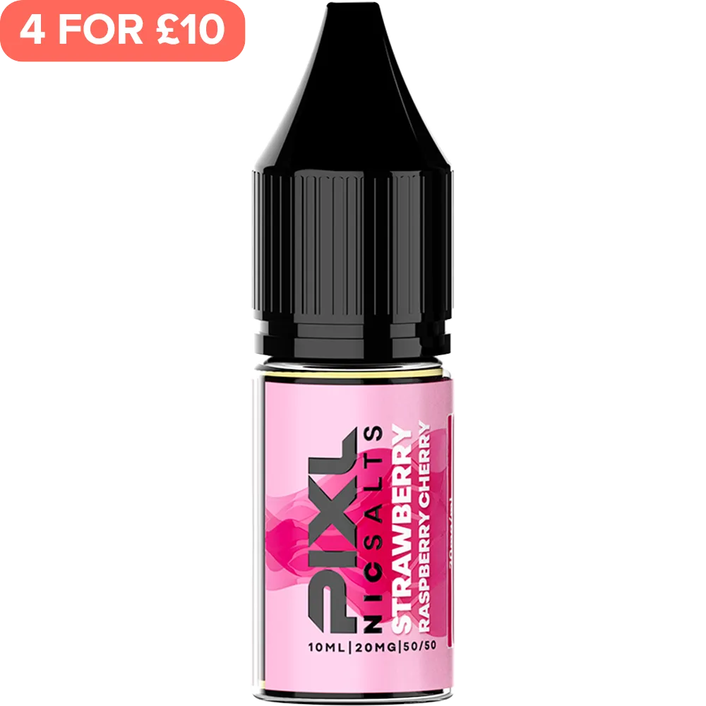 Strawberry Raspberry Cherry PIXL Nic Salts E-Liquid 10ml