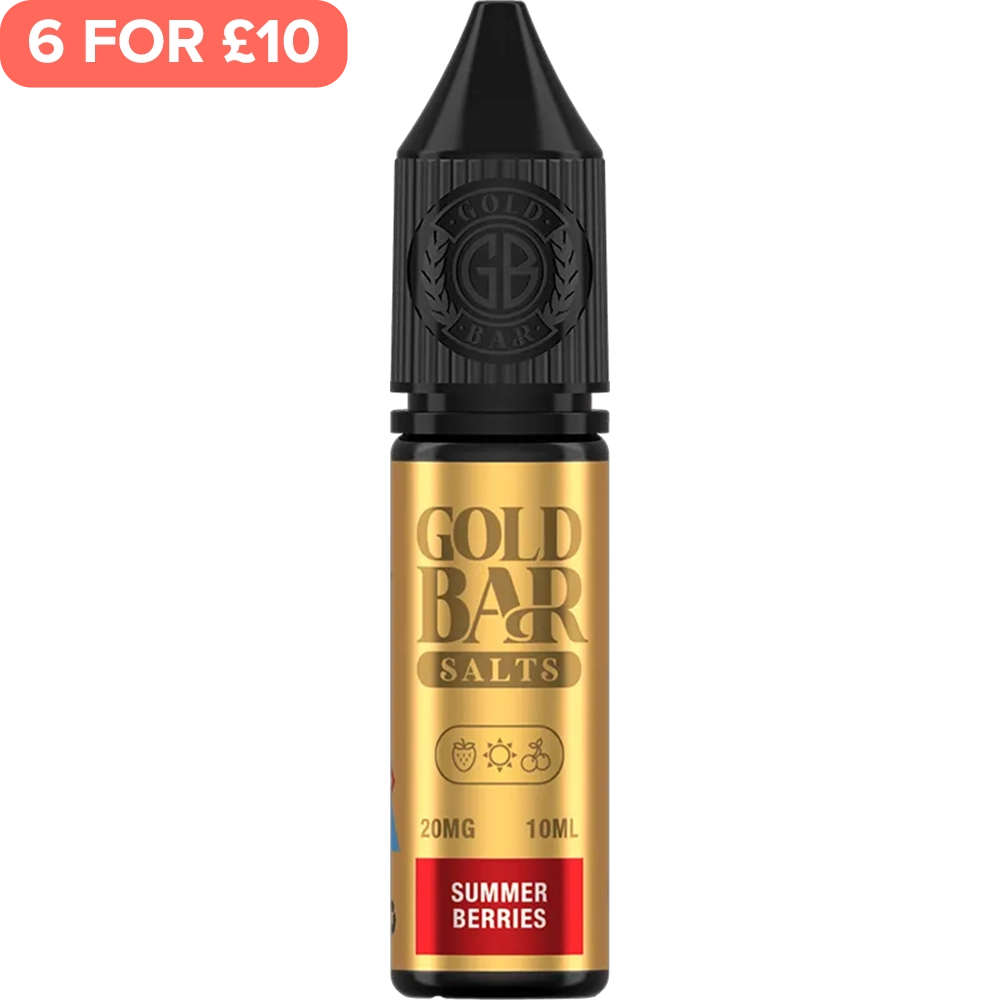 Summer Berries Gold Bar Salts E-Liquid 10ml