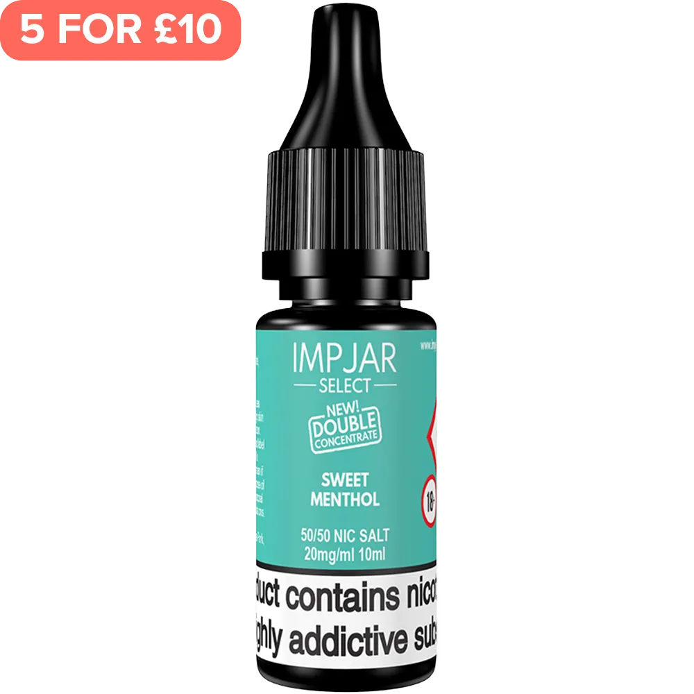 Sweet Menthol Imp Jar Select E-Liquid 10ml