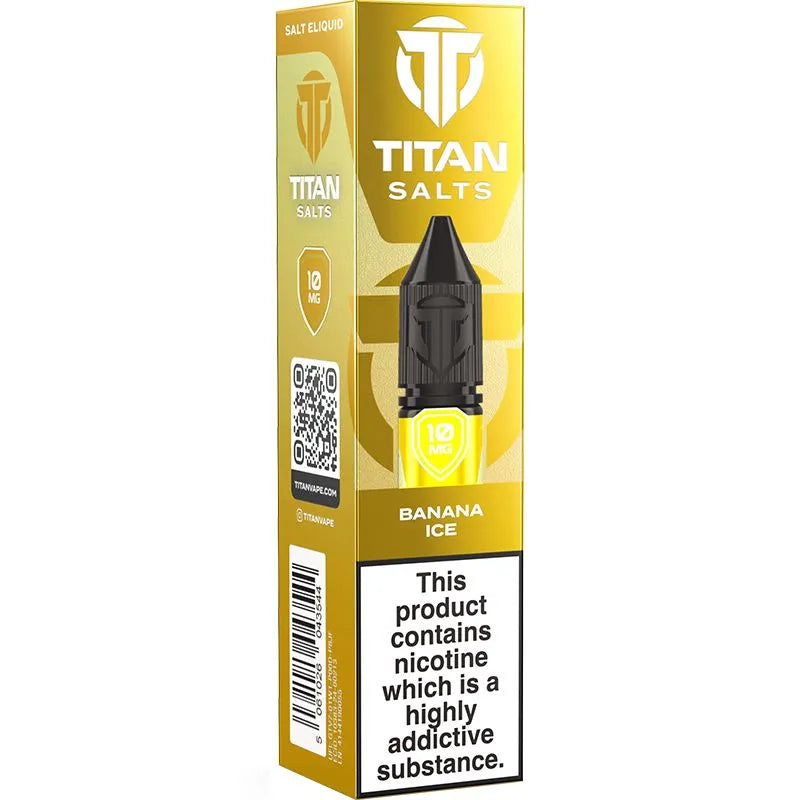 Titan Salts Banana Ice E-Liquid 10ml