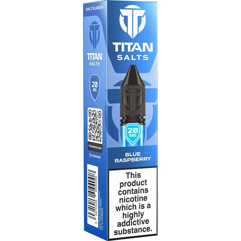 Titan Salts Blue Raspberry E-Liquid 10ml