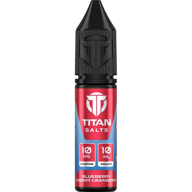 Titan Salts Blueberry Cherry Cranberry E-Liquid 10ml