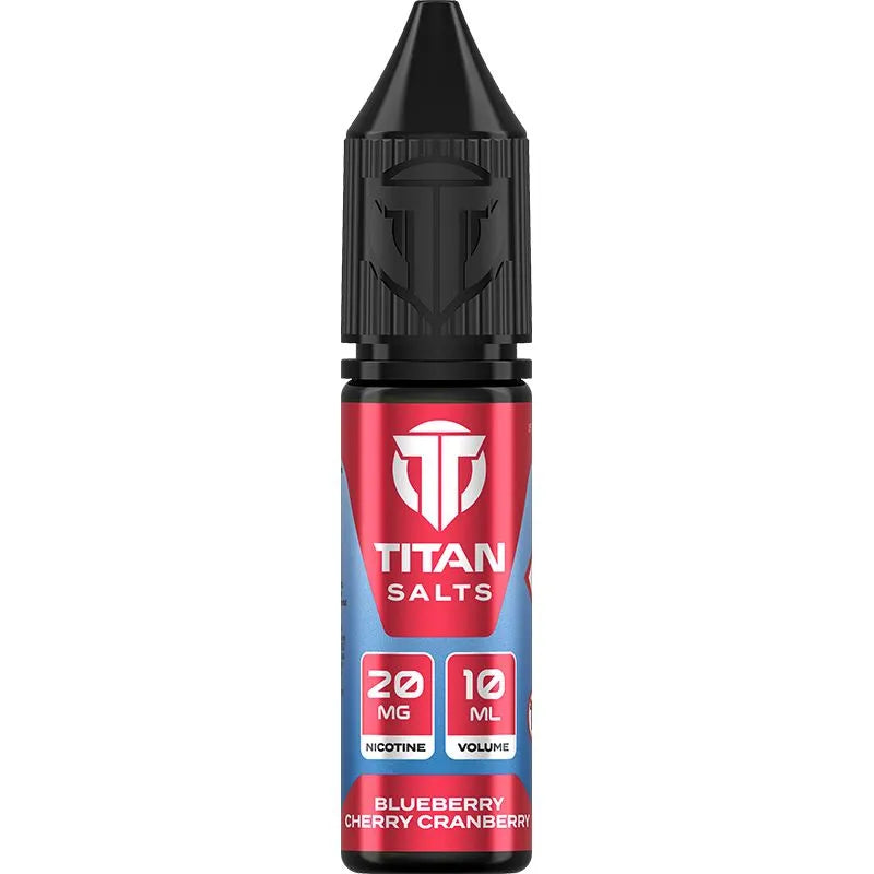 Titan Salts Blueberry Cherry Cranberry E-Liquid 10ml