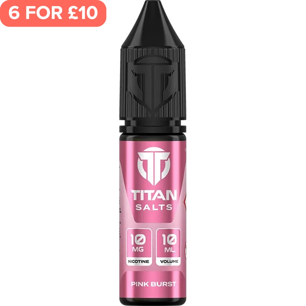 Pink Burst Titan Salts E-Liquid 10ml