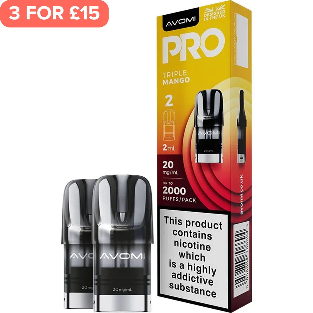 Triple Mango Avomi PRO Pods 2 Pack