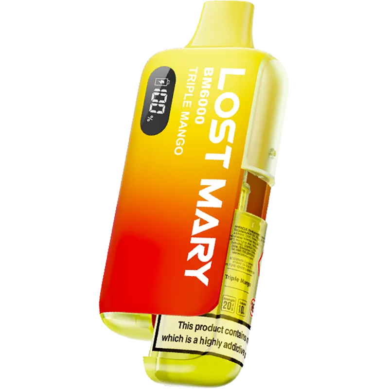 Lost Mary BM6000 Triple Mango Pod Vape Kit 12ml