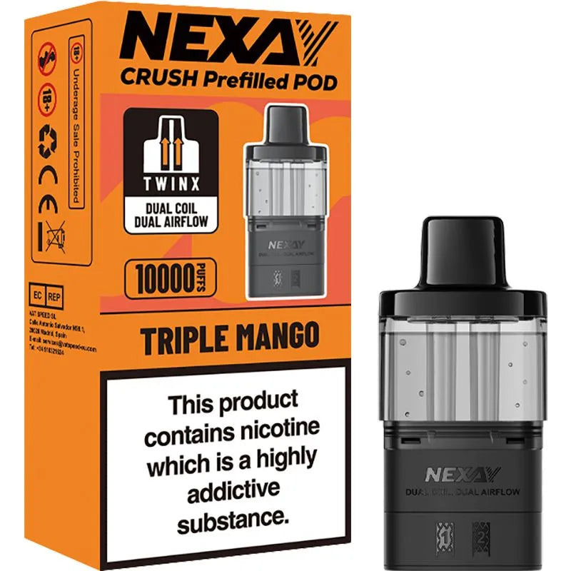 Triple Mango Nexay Crush Pod & Refill 10ml