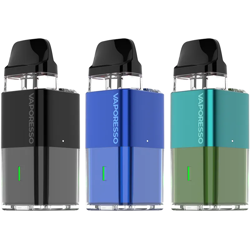 Vaporesso XROS CUBE Pod Kit black, ocean blue and forest green