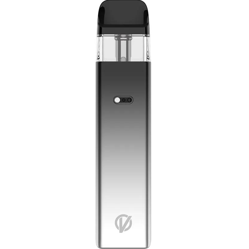 Vaporesso XROS 4 Mini silver pod kit back.