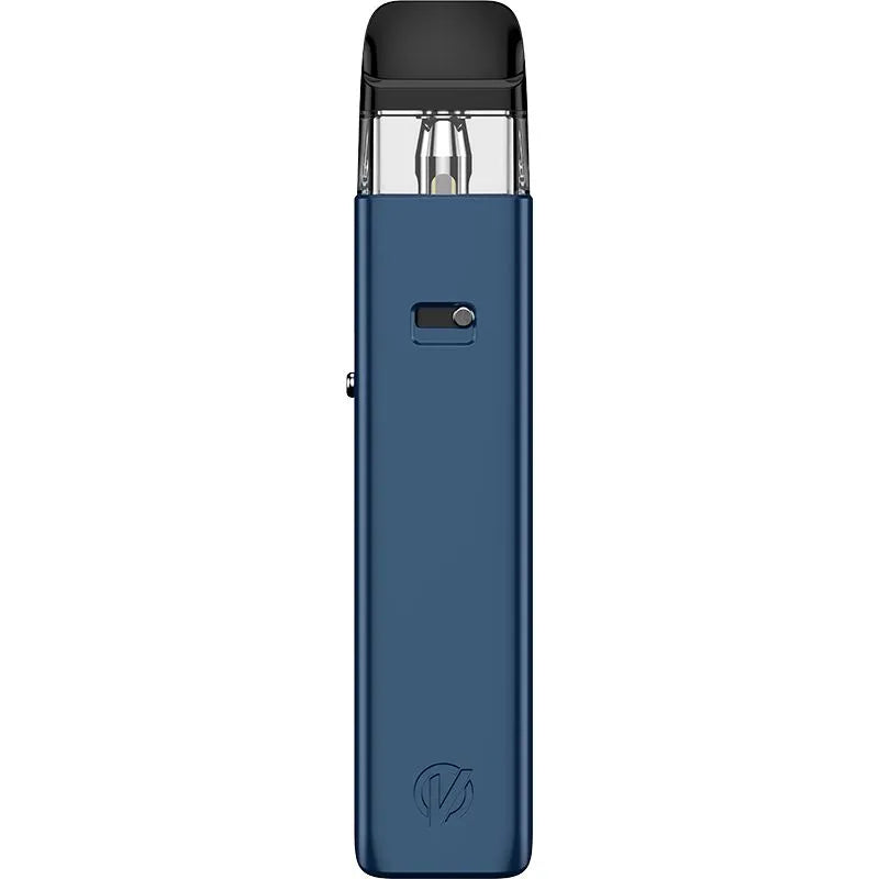 The back of a Vaporesso XROS PRO Pod Kit in blue