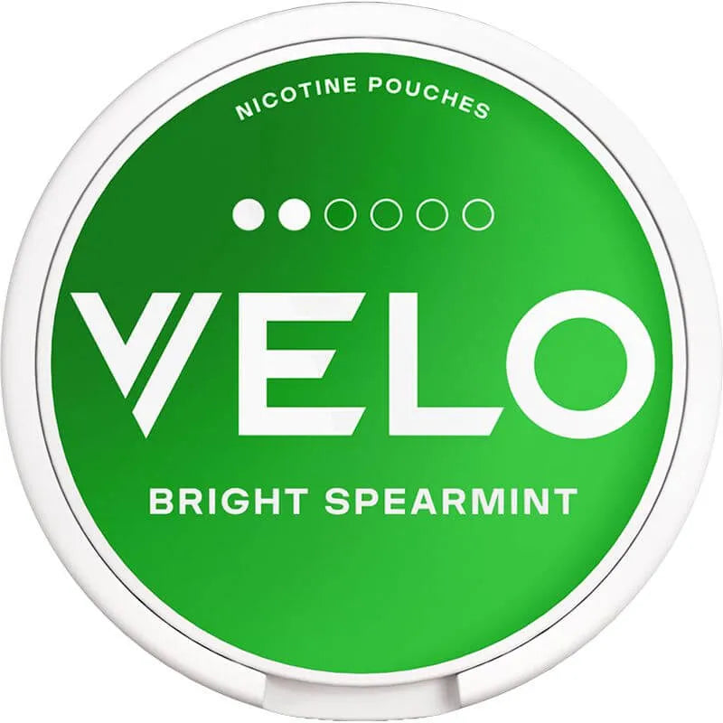 Bright Spearmint VELO Mini Nicotine Pouches 15 Pack