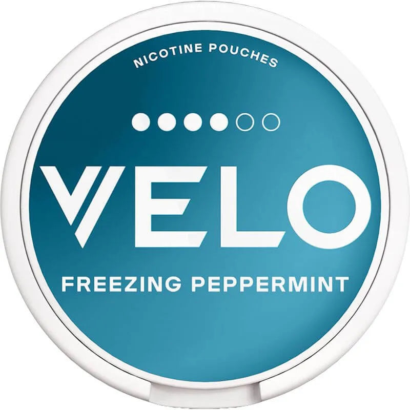 Freezing Peppermint VELO Mini Nicotine Pouches 20 Pack