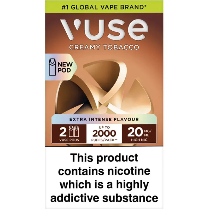 Buy Creamy Tobacco Vuse Vape Pods | Free Delivery Buy Creamy Tobacco Vuse Vape Pods | Free Delivery