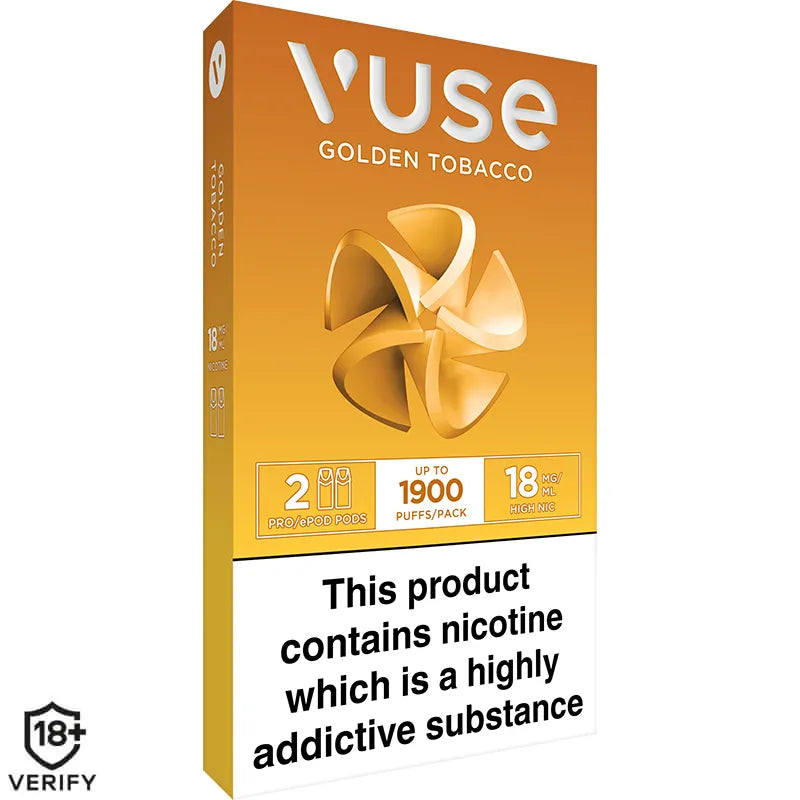 Vuse Golden Tobacco Pod 2 Pack