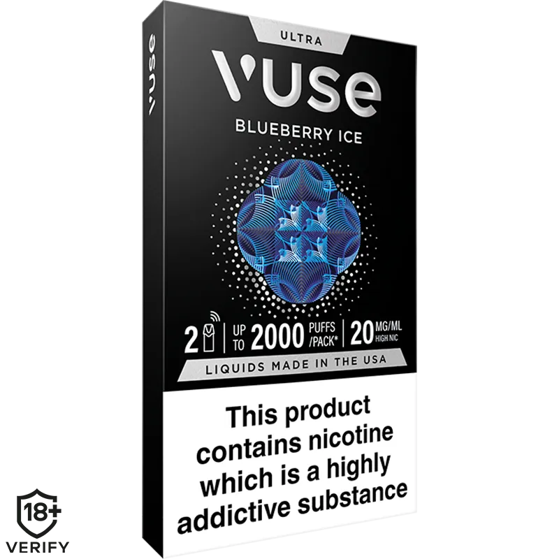 Blueberry Ice Vuse Ultra Pods 2 Pack