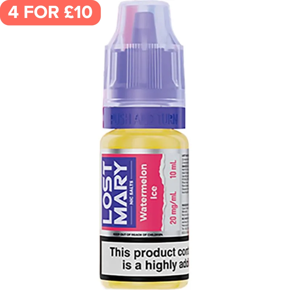 Watermelon Ice Lost Mary Nic Salts E-Liquid 10ml